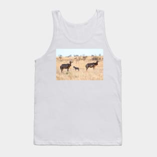 Hartebeest Family - Kruger National Park Tank Top